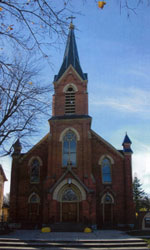 St. Alphonsus Catholic Church Exterior View