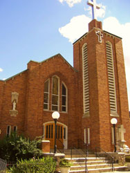 St. Peter the Apostle Catholic Church Exterior View